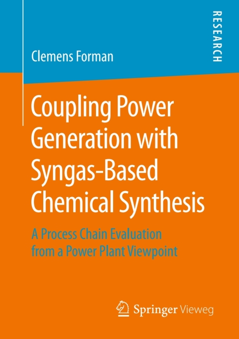 Cover image for book Coupling Power Generation with Syngas-Based Chemical Synthesis
