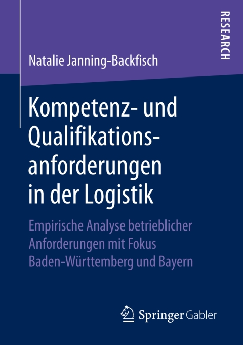 Cover image for book Kompetenz- und Qualifikationsanforderungen in der Logistik