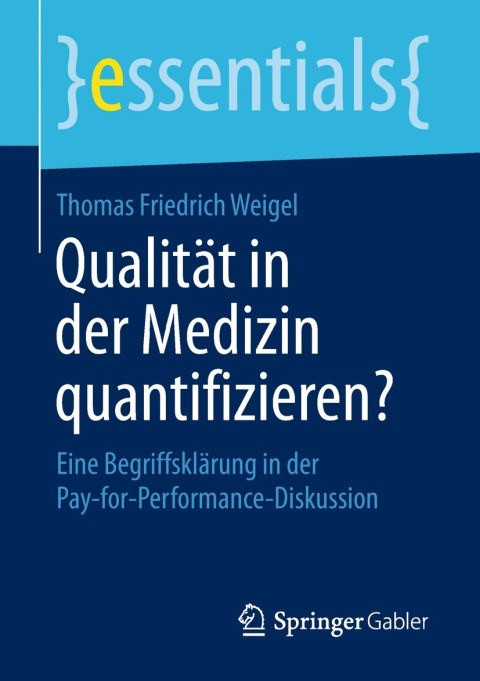 Cover image for book Qualität in der Medizin quantifizieren?