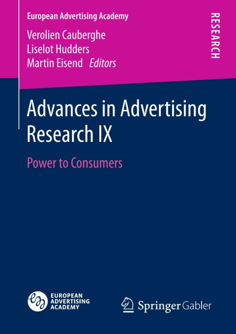Cover image for book Advances in Advertising Research IX