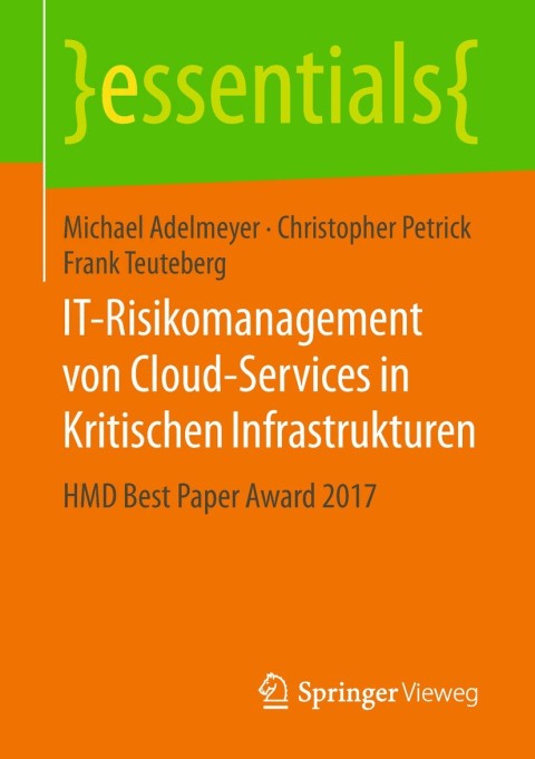 Cover image for book IT-Risikomanagement von Cloud-Services in Kritischen Infrastrukturen