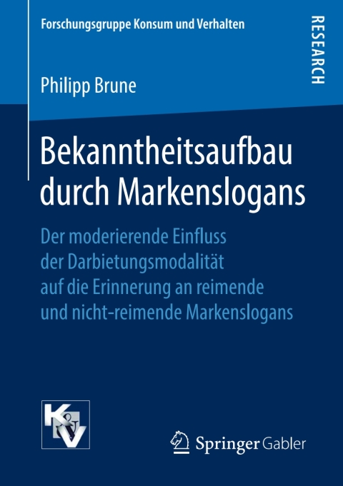 Cover image for book Bekanntheitsaufbau durch Markenslogans
