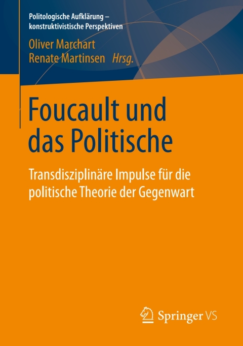 Cover image for book Foucault und das Politische
