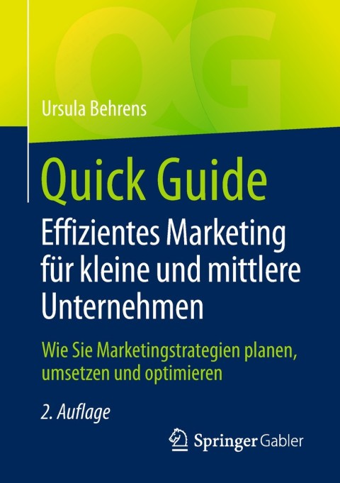 Cover image for book Quick Guide Effizientes Marketing für kleine und mittlere Unternehmen