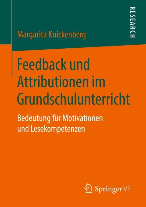 Cover image for book Feedback und Attributionen im Grundschulunterricht