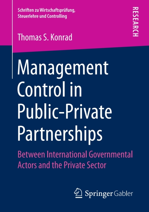 Cover image for book Management Control in Public-Private Partnerships