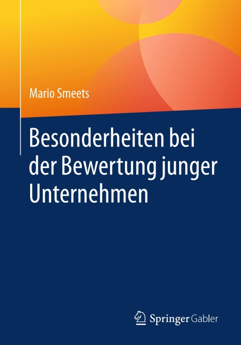 Cover image for book Besonderheiten bei der Bewertung junger Unternehmen