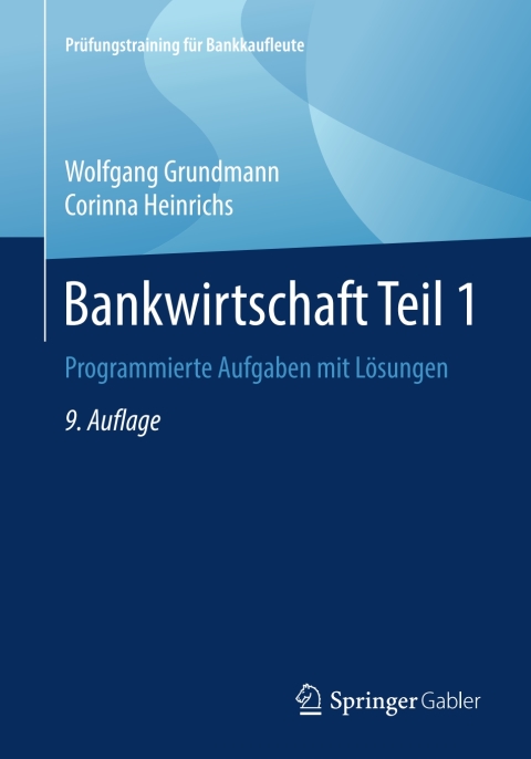 Cover image for book Bankwirtschaft Teil 1