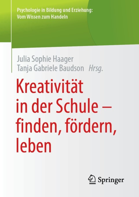 Cover image for book Kreativität in der Schule - finden, fördern, leben