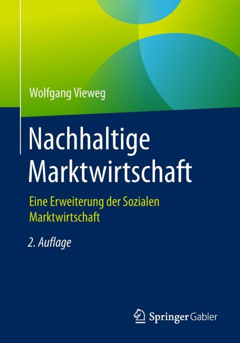 Cover image for book Nachhaltige Marktwirtschaft