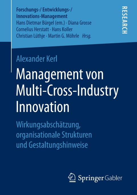 Cover image for book Management von Multi-Cross-Industry Innovation