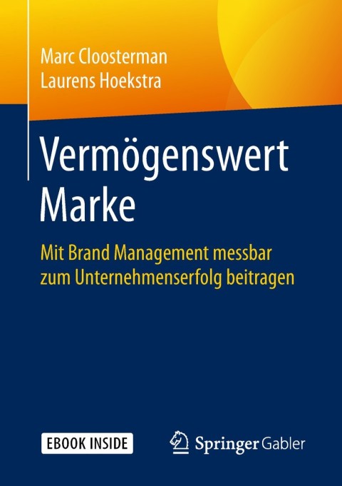 Cover image for book Vermögenswert Marke