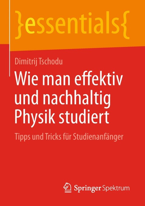 Cover image for book Wie man effektiv und nachhaltig Physik studiert