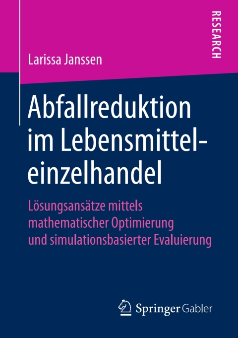 Cover image for book Abfallreduktion im Lebensmitteleinzelhandel