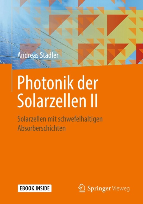 Cover image for book Photonik der Solarzellen II