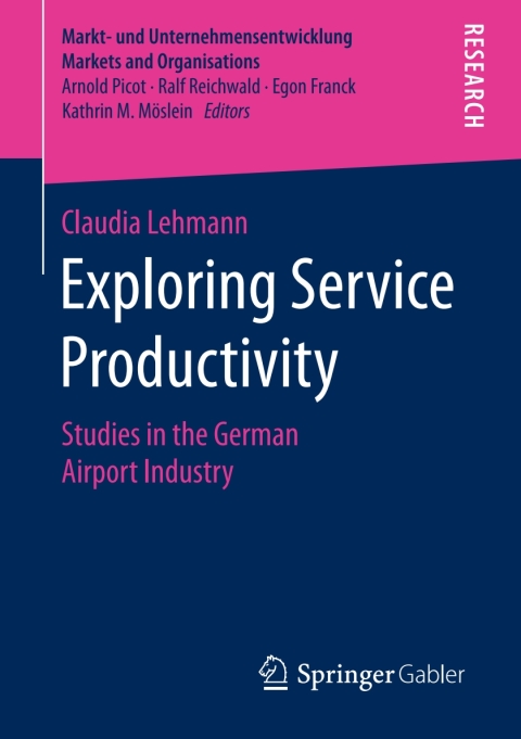 Cover image for book Exploring Service Productivity