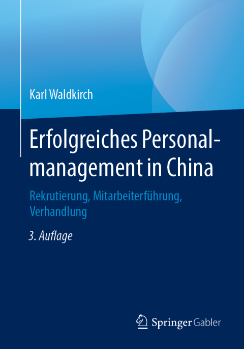 Cover image for book Erfolgreiches Personalmanagement in China