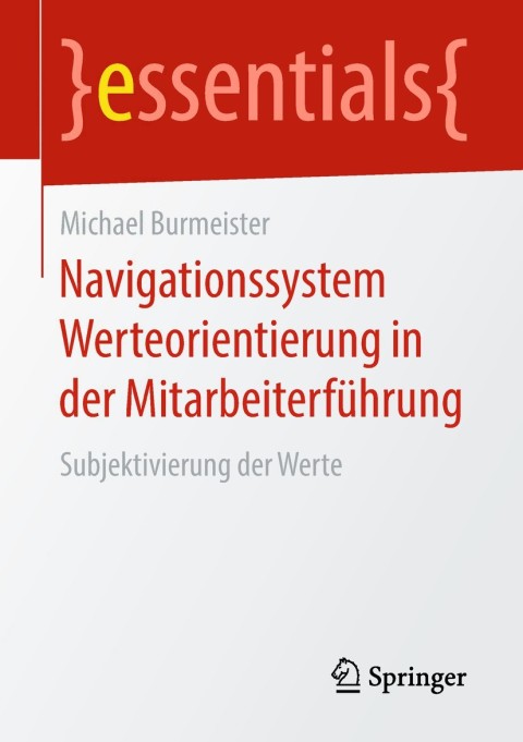 Cover image for book Navigationssystem Werteorientierung in der Mitarbeiterführung