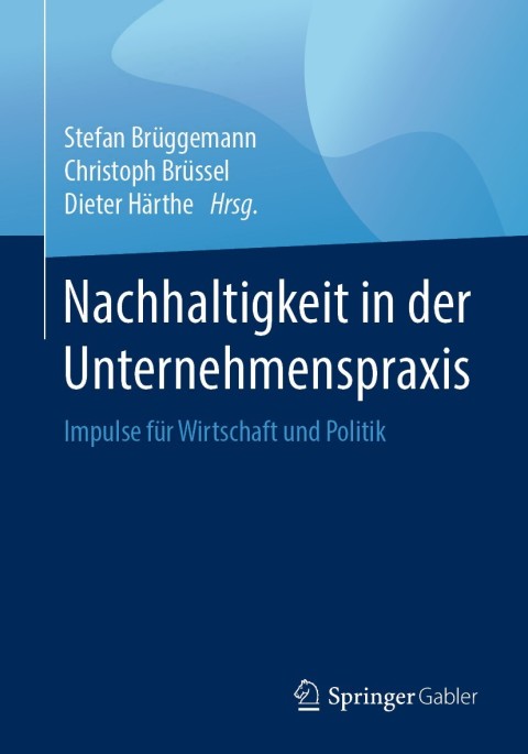 Cover image for book Nachhaltigkeit in der Unternehmenspraxis