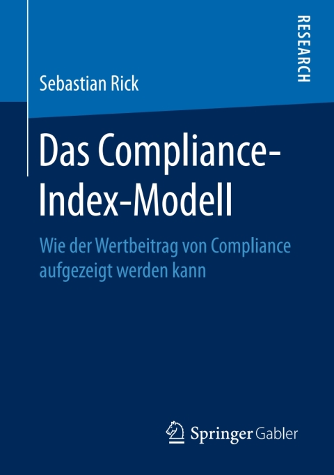 Cover image for book Das Compliance-Index-Modell