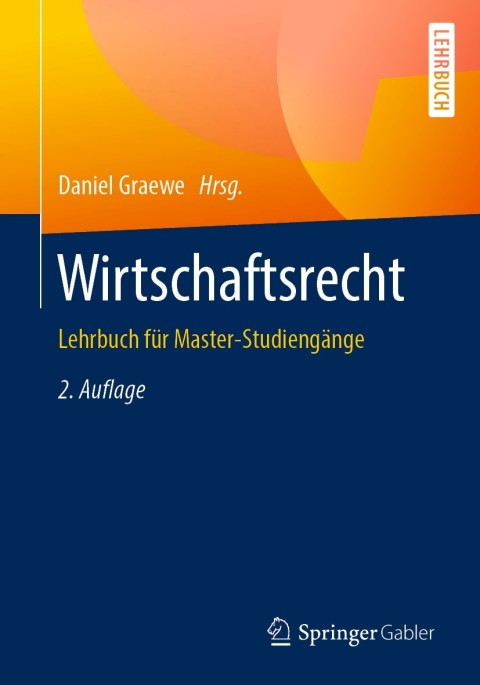 Cover image for book Wirtschaftsrecht