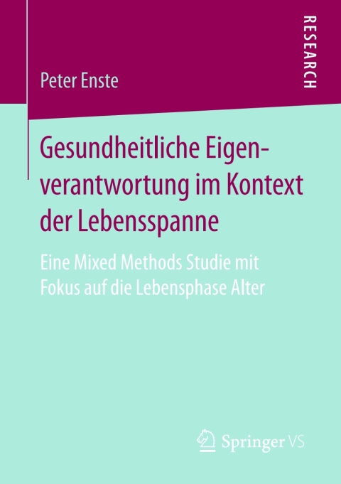Cover image for book Gesundheitliche Eigenverantwortung im Kontext der Lebensspanne