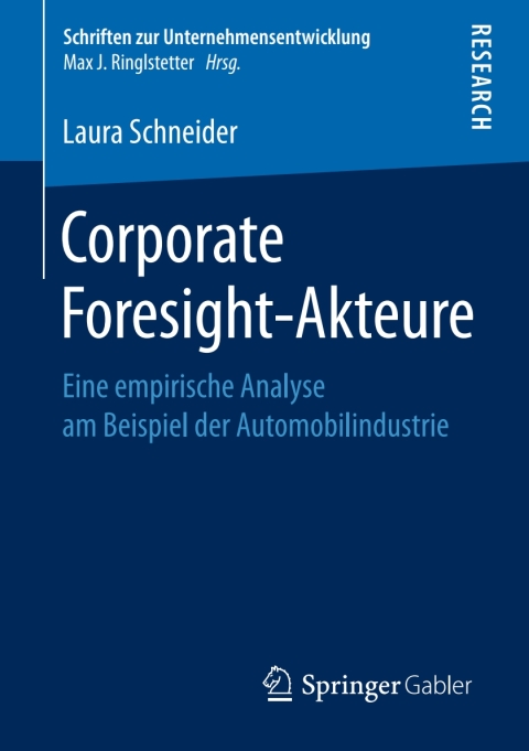 Cover image for book Corporate Foresight-Akteure