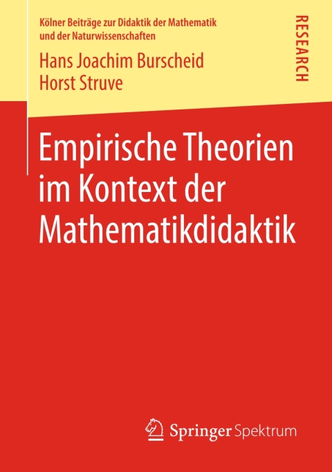 Cover image for book Empirische Theorien im Kontext der Mathematikdidaktik