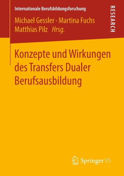 Cover image for book Konzepte und Wirkungen des Transfers Dualer Berufsausbildung