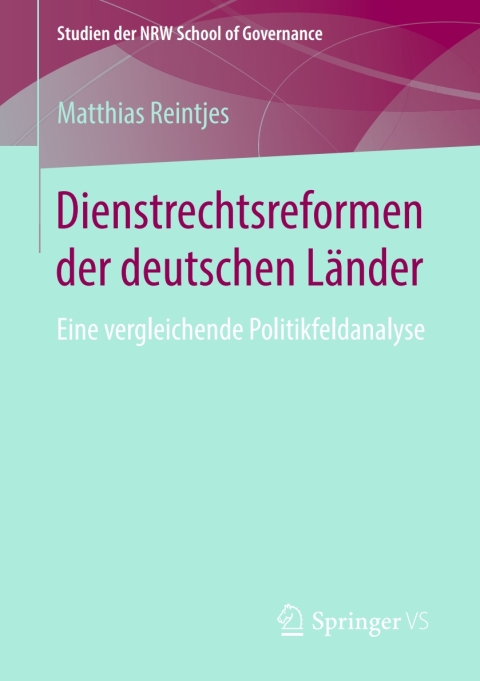 Cover image for book Dienstrechtsreformen der deutschen Länder