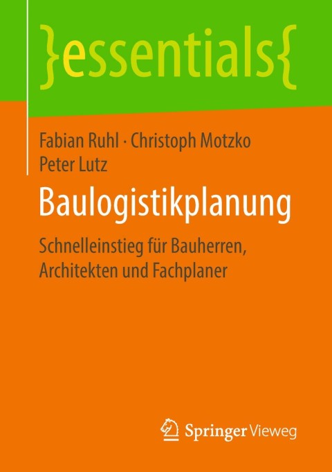 Cover image for book Baulogistikplanung