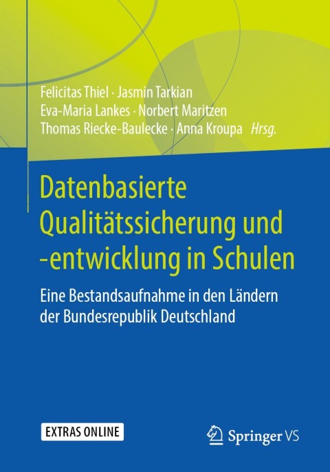 Cover image for book Datenbasierte Qualitätssicherung und -entwicklung in Schulen