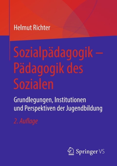 Cover image for book Sozialpädagogik – Pädagogik des Sozialen