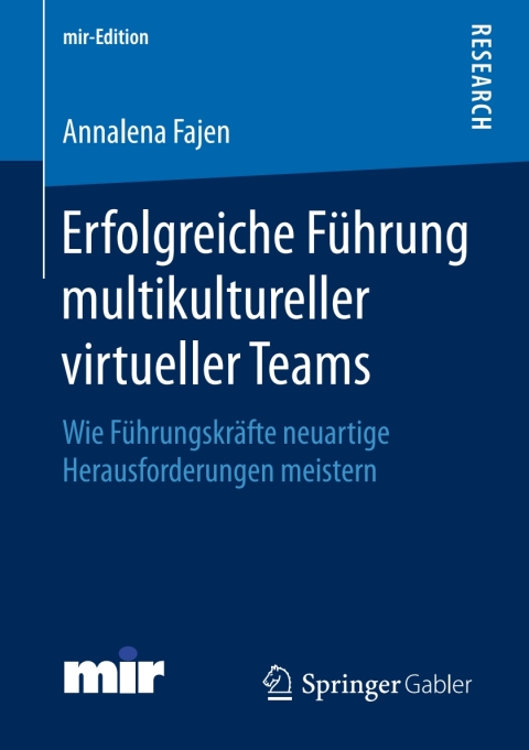 Cover image for book Erfolgreiche Führung multikultureller virtueller Teams