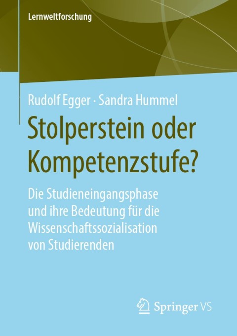 Cover image for book Stolperstein oder Kompetenzstufe?