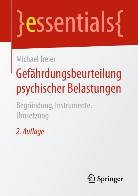Cover image for book Gefährdungsbeurteilung psychischer Belastungen