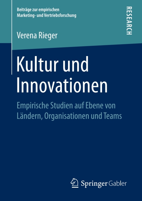 Cover image for book Kultur und Innovationen