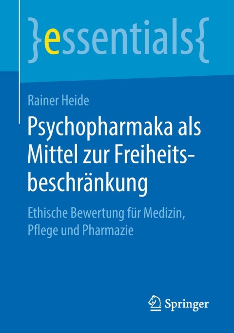 Cover image for book Psychopharmaka als Mittel zur Freiheitsbeschränkung