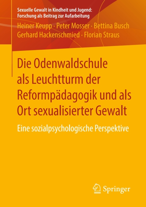 Cover image for book Die Odenwaldschule als Leuchtturm der Reformpädagogik und als Ort sexualisierter Gewalt