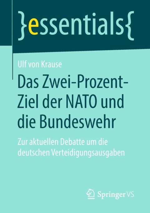Cover image for book Das Zwei-Prozent-Ziel der NATO und die Bundeswehr