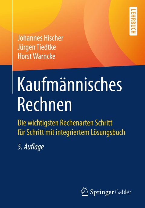 Cover image for book Kaufmännisches Rechnen