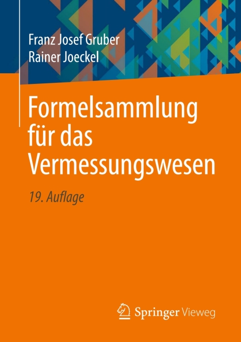 Cover image for book Formelsammlung für das Vermessungswesen