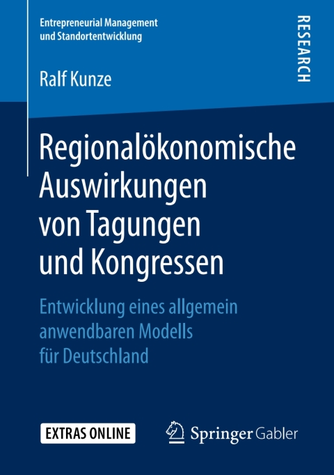 Cover image for book Regionalökonomische Auswirkungen von Tagungen und Kongressen