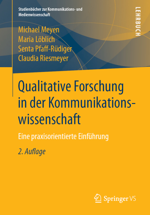 Cover image for book Qualitative Forschung in der Kommunikationswissenschaft