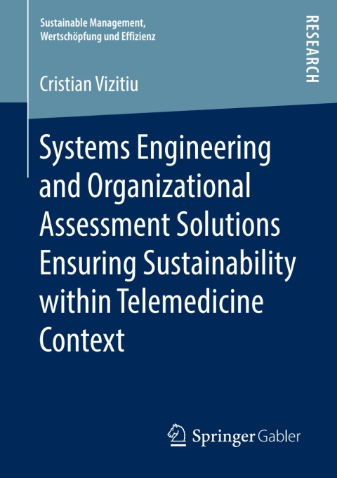 Cover image for book Systems Engineering and Organizational Assessment Solutions Ensuring Sustainability within Telemedicine Context