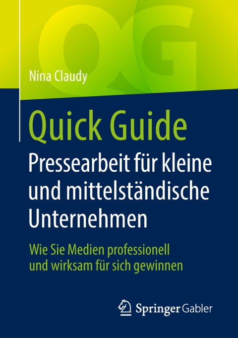 Cover image for book Quick Guide Pressearbeit für kleine und mittelständische Unternehmen