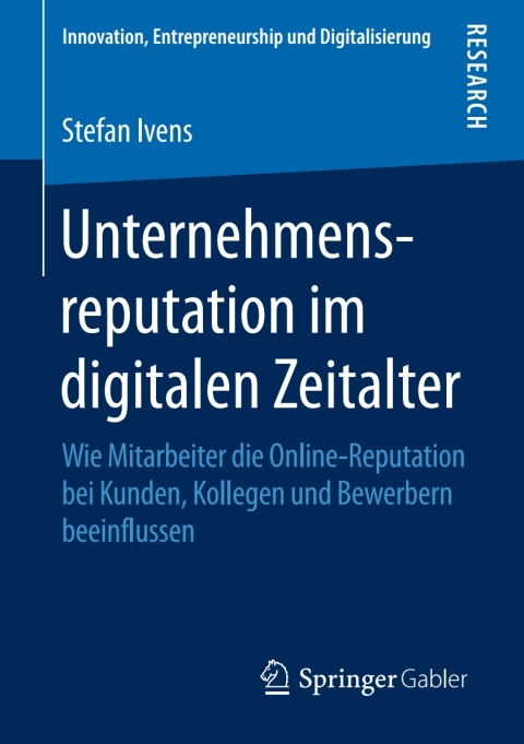 Cover image for book Unternehmensreputation im digitalen Zeitalter