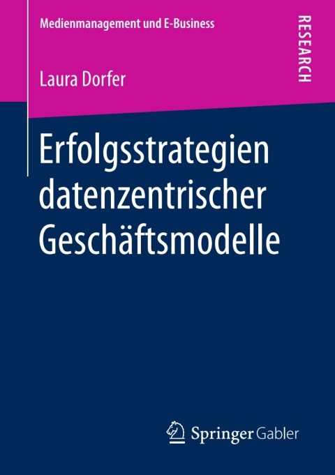 Cover image for book Erfolgsstrategien datenzentrischer Geschäftsmodelle