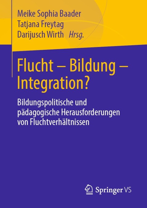 Cover image for book Flucht – Bildung – Integration?