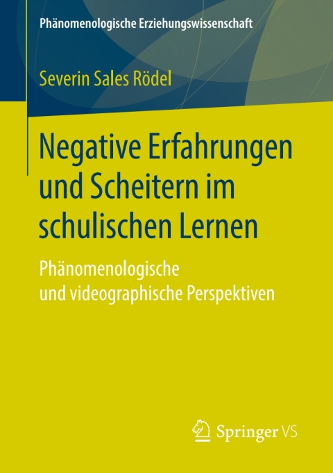 Cover image for book Negative Erfahrungen und Scheitern im schulischen Lernen